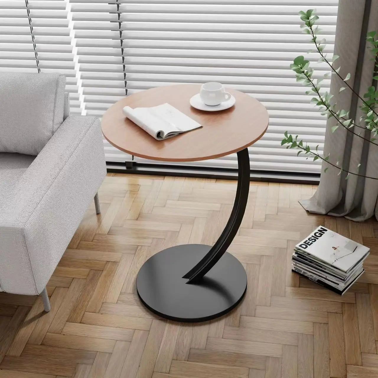 Coffee Table Multifunctional Movable for Home & Balcony