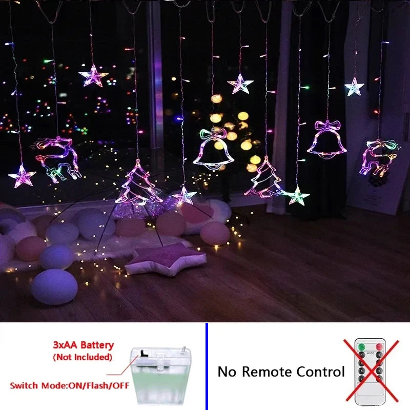 Battery Christmas String Lights - Outdoor Fairy Garland