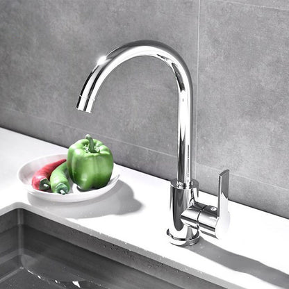 Kitchen Faucet Pull-Out Mixer: Hot & Cold-Water Tap