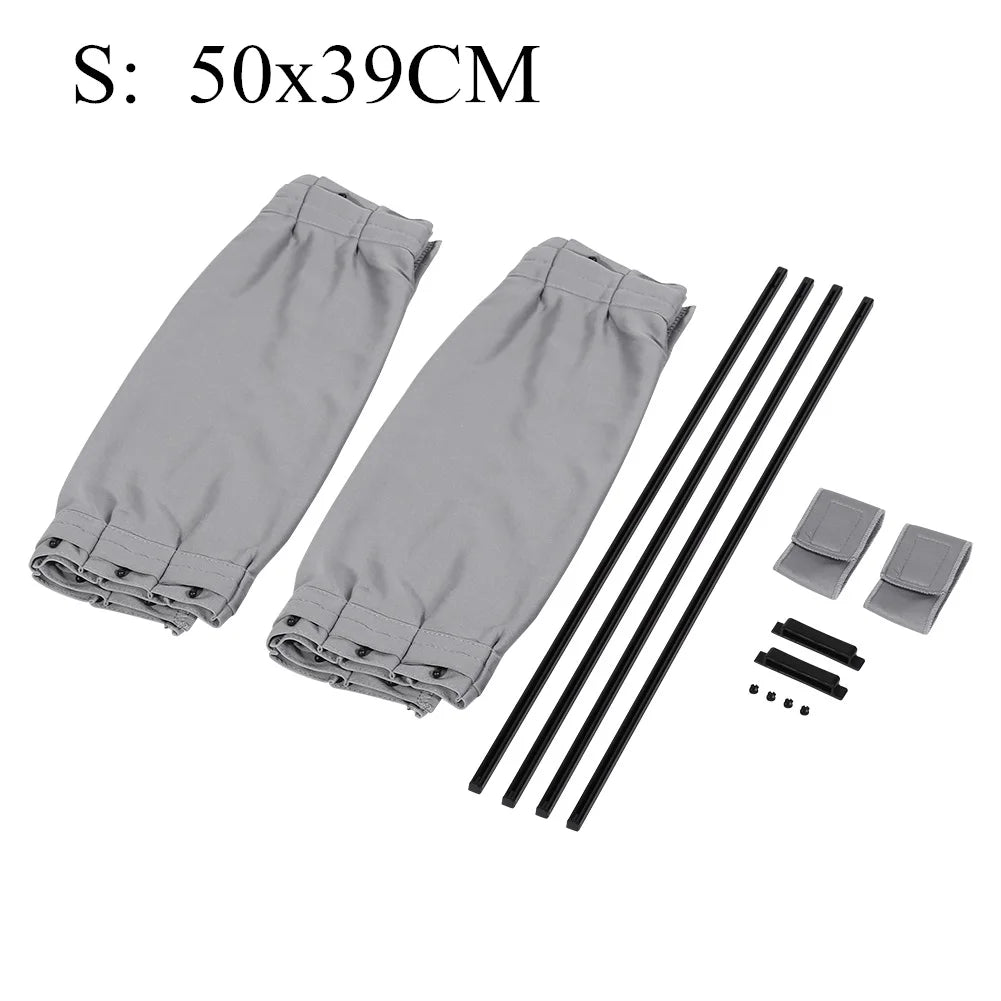 Universal Car Sun Shade Curtains - UV Protection & Privacy