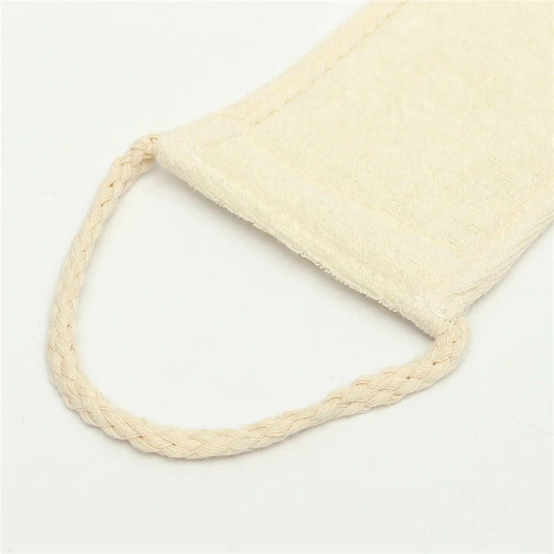 Washcloth Exfoliating Loofah Body Scrubber - Natural Spa Shower Tool