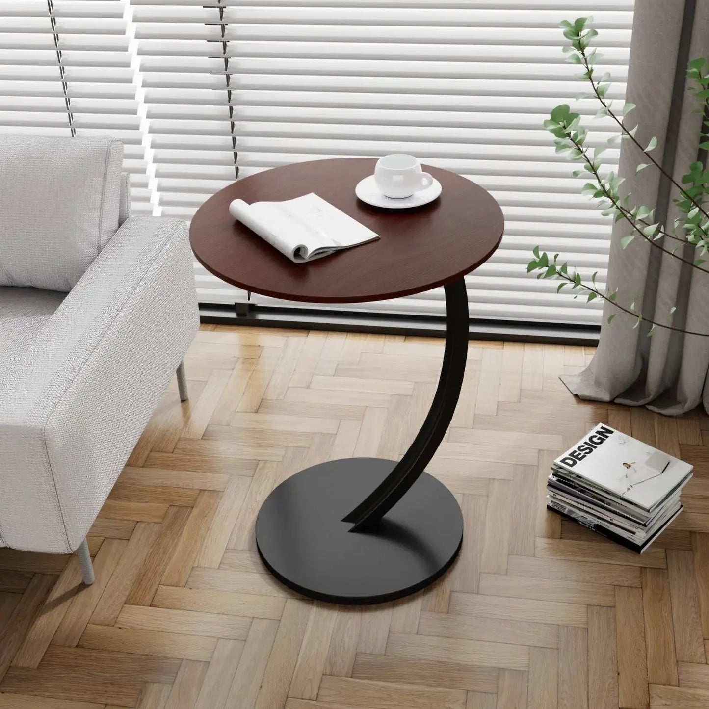 Coffee Table Multifunctional Movable for Home & Balcony