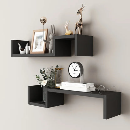 Floating Shelf Set - Strong Load, Easy Install, 2 PCS