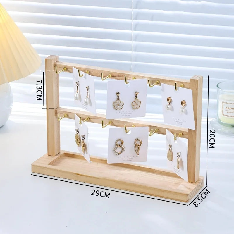 Jewelry Organizer Display Stand: 3-5 Tier for Earrings & Accessories