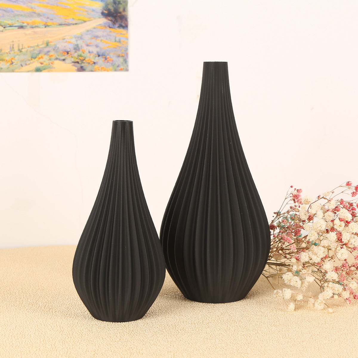 Vase - Modern 3D Printed Nordic Minimalist Design