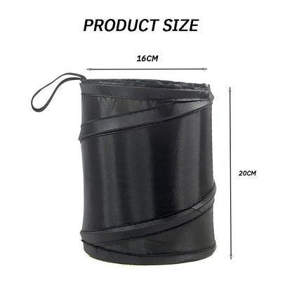 Car Trash Can Portable Foldable Hanging Storage Bag