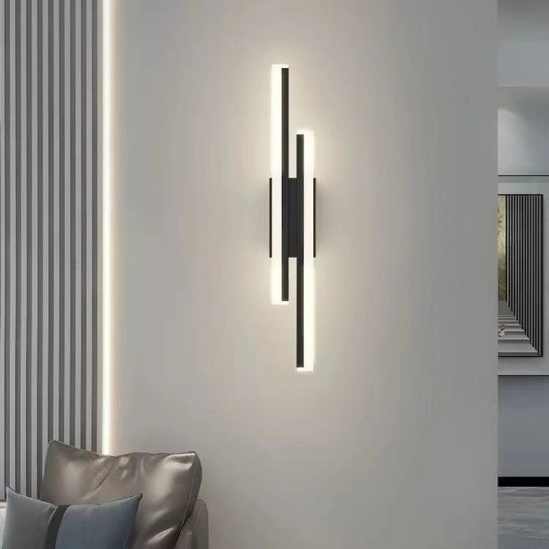 LED Wall Lamp Sconce - Dimmable 3-Color Modern Bedroom Light