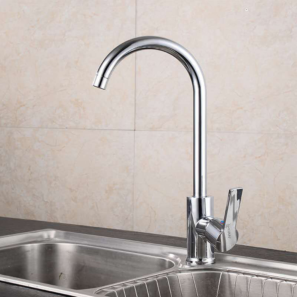 Kitchen Faucet Pull-Out Mixer: Hot & Cold-Water Tap