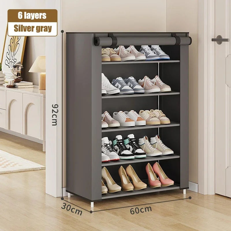 Fabric Wardrobe Organizer - Dustproof, Durable, Space-Saving