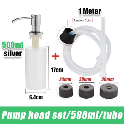 304 Stainless Steel Soap Dispenser Extension Tube 350/500ML