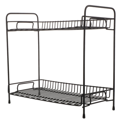 Bathroom shelves Multipurpose Storage Rack: Wrought Iron Shelves for Any Room