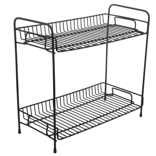 Bathroom shelves Multipurpose Storage Rack: Wrought Iron Shelves for Any Room