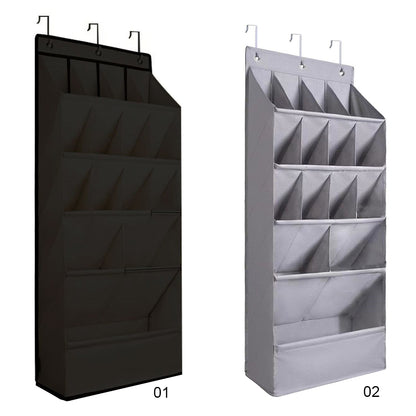 Over The Door Shoe Organizer - 12 Pair Large Pocket 