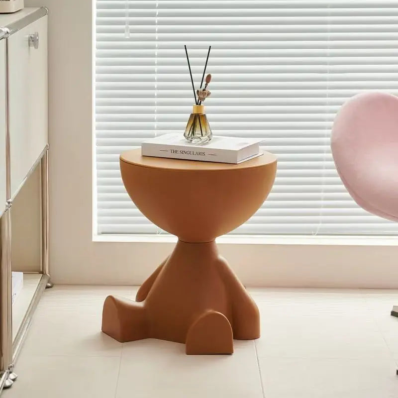 Cartoon Sofa Edge Table - Luxury Plastic Coffee Side Table
