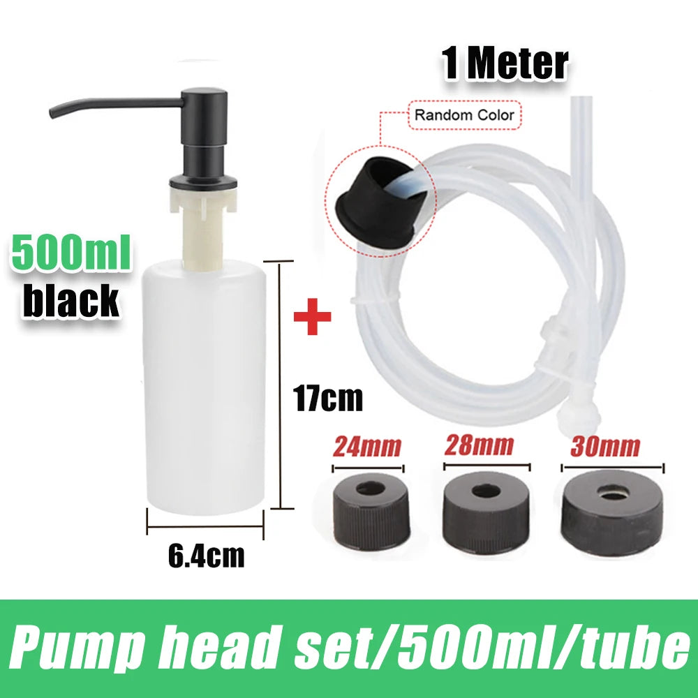 304 Stainless Steel Soap Dispenser Extension Tube 350/500ML