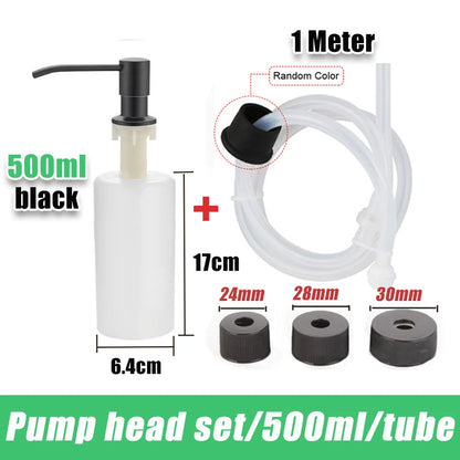304 Stainless Steel Soap Dispenser Extension Tube 350/500ML