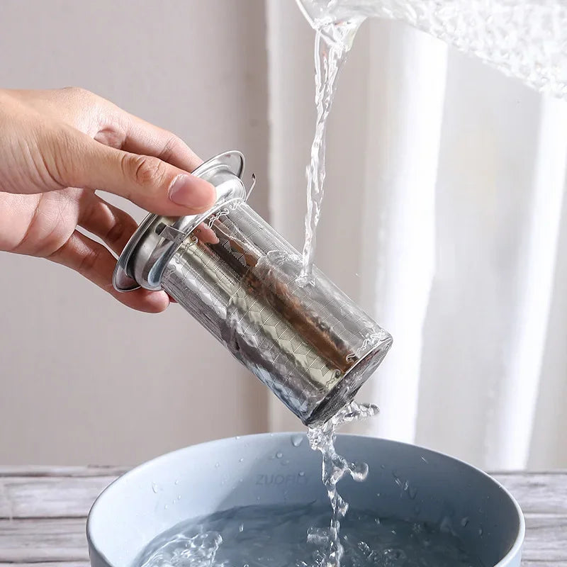 Stainless Steel Tea Strainer - Reusable Mesh Infuser Basket