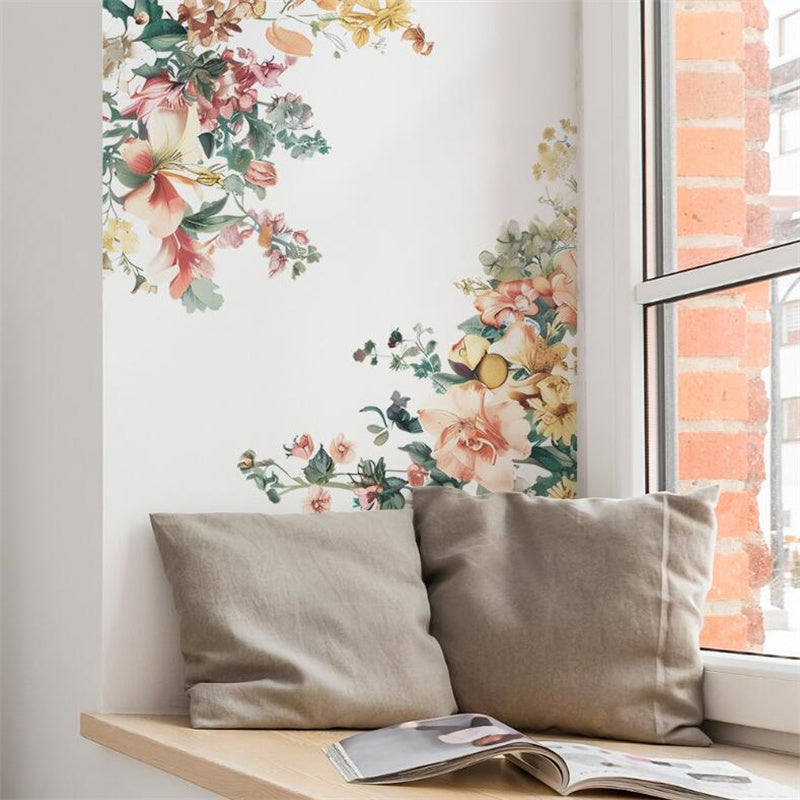 Wall Stickers Plant Flower Vinyl - Room & Bedroom Decor