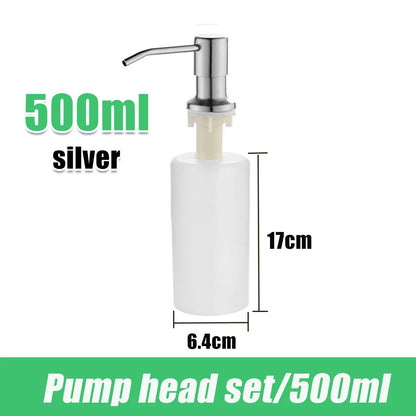 304 Stainless Steel Soap Dispenser Extension Tube 350/500ML