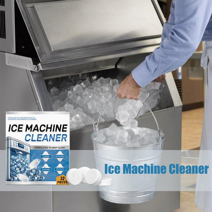 Ice Machine Cleaner Tablets - 70pcs Descale & Deodorize