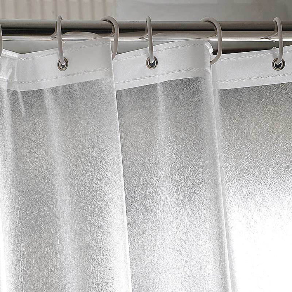 Shower Curtain PEVA Waterproof Silk Grain Liner