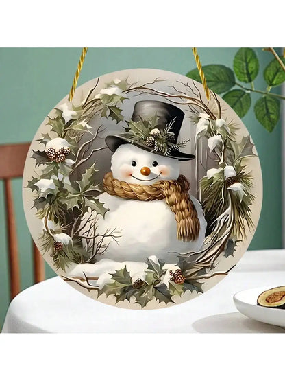 Santa Claus Stained Glass Sun Catcher - Festive Window Decor