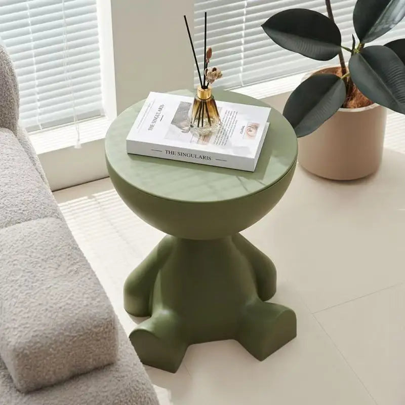 Cartoon Sofa Edge Table - Luxury Plastic Coffee Side Table