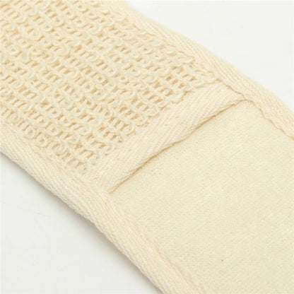 Washcloth Exfoliating Loofah Body Scrubber - Natural Spa Shower Tool