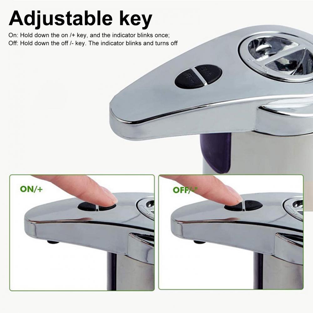  Soap Dispenser Stainless Steel Touchless for Home Use