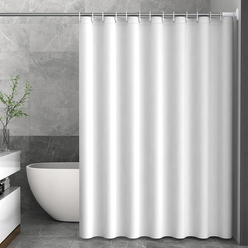 Shower Curtain White Peva- Clean & Elegant Bathroom