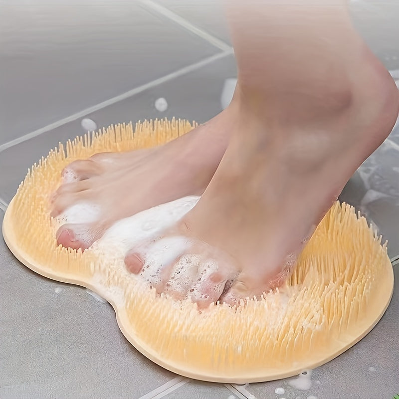 Foot Brush Bath Mat - Non-Slip Massage & Cleanse