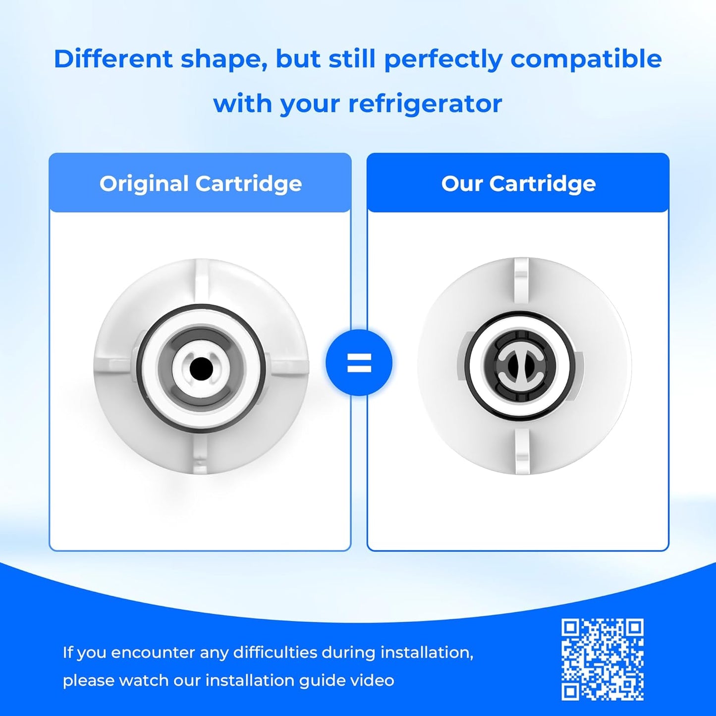 LG Refrigerator Water Filter Replacement - Waterdrop LT1000PC