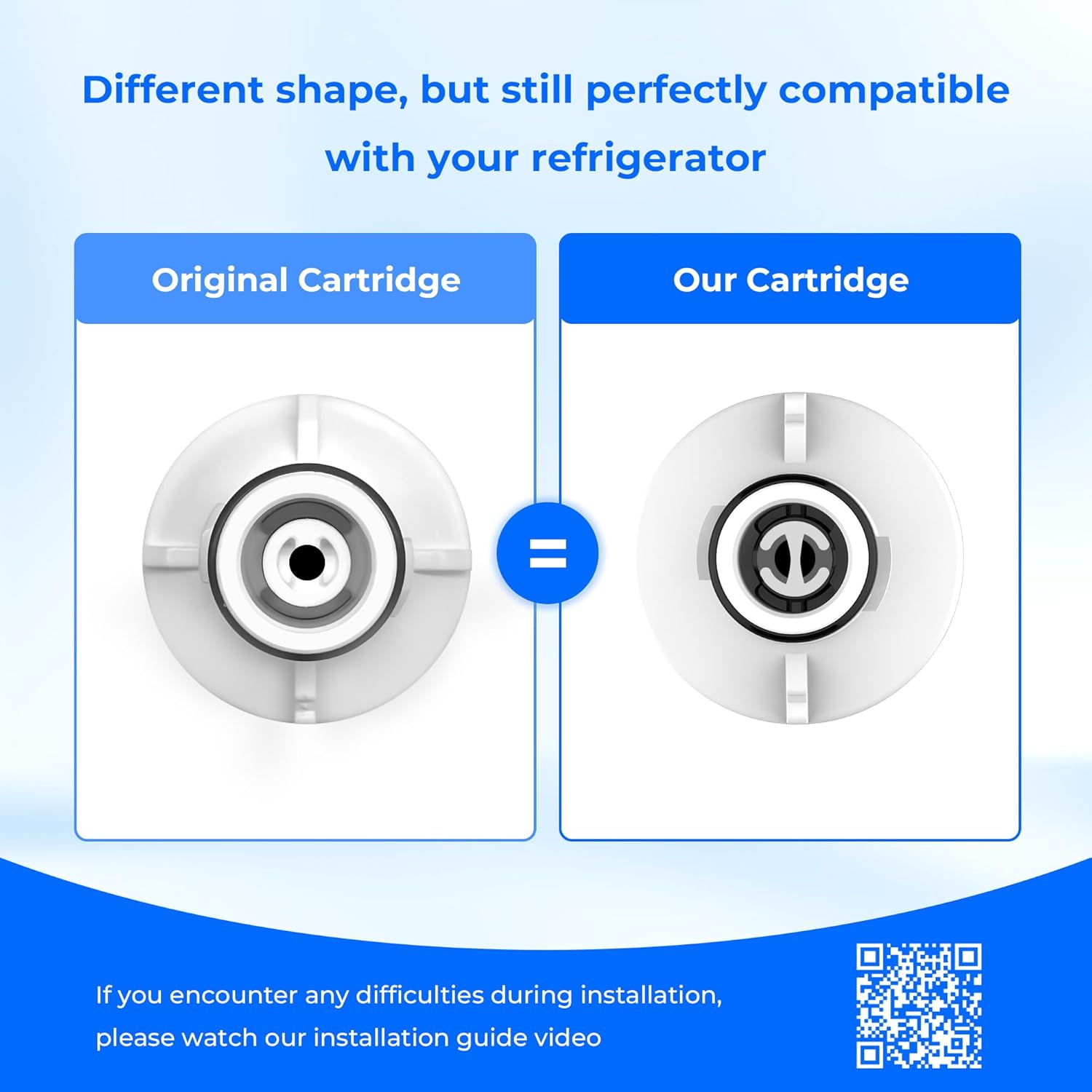 LG Refrigerator Water Filter Replacement - Waterdrop LT1000PC