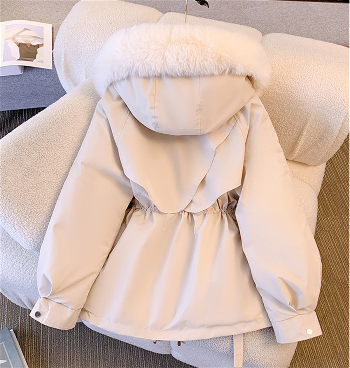 Women's Hooded Winter Coats - Korean Style Padded Jackets