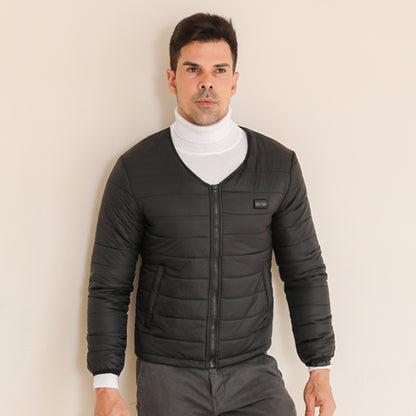 Men's Heated Winter Jacket - USB Smart 24 Zone Warmth