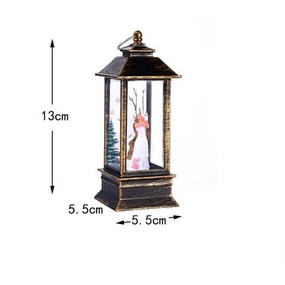 Retro Santa LED Lamp - Christmas Night Light Ornament