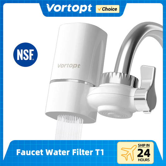 Faucet Water Filtration System: Vortopt Filter 5-Stage Purifier 400 Gallons