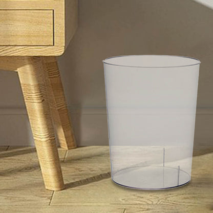  Trash Can Transparent - Nordic Style Waste Bin for Home & Office