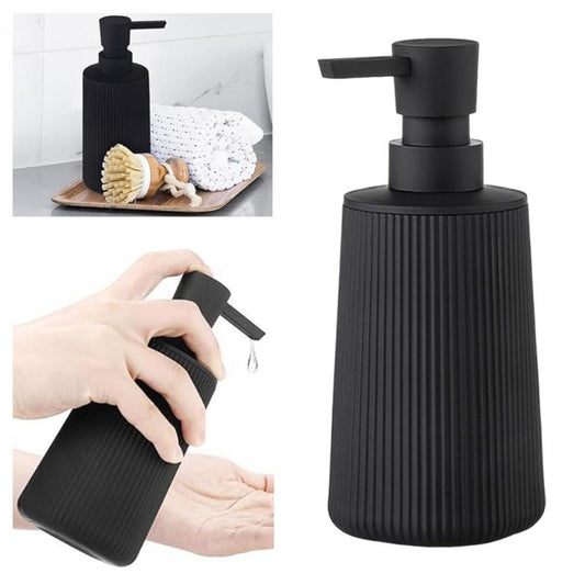 Soap Dispenser Modern Ribbed Foam for Sinks & Home