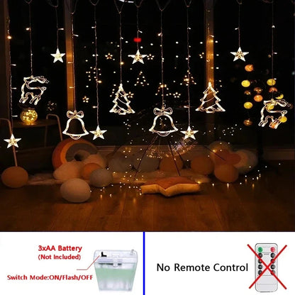 Battery Christmas String Lights - Outdoor Fairy Garland