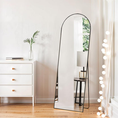 Full-Length Mirror Arched 16"x59" Shatter-Proof Design