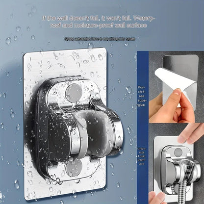 High Pressure Shower Head: 4-Mode Rain Shower with Filter