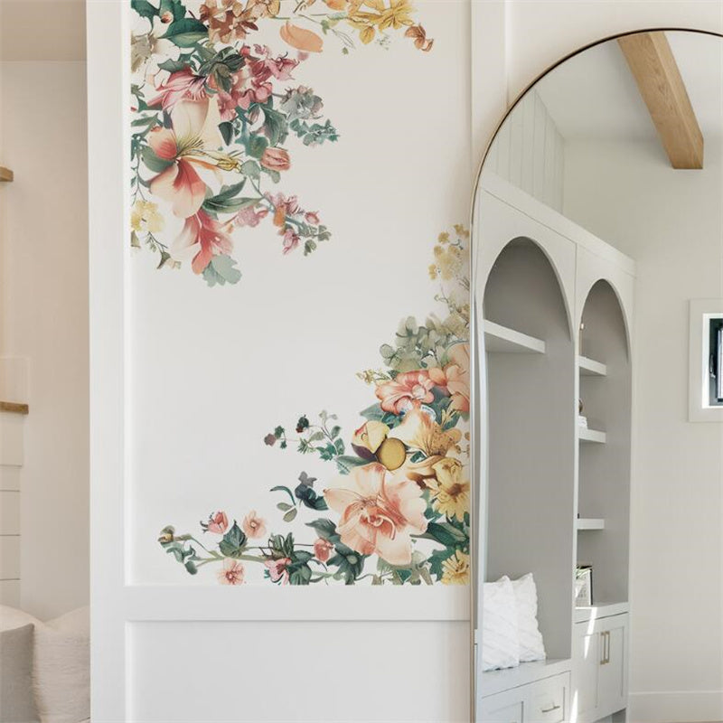 Wall Stickers Plant Flower Vinyl - Room & Bedroom Decor