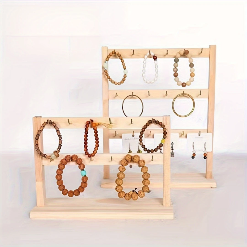 Jewelry Organizer Display Stand: 3-5 Tier for Earrings & Accessories