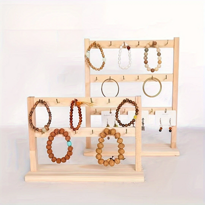 Jewelry Organizer Display Stand: 3-5 Tier for Earrings & Accessories