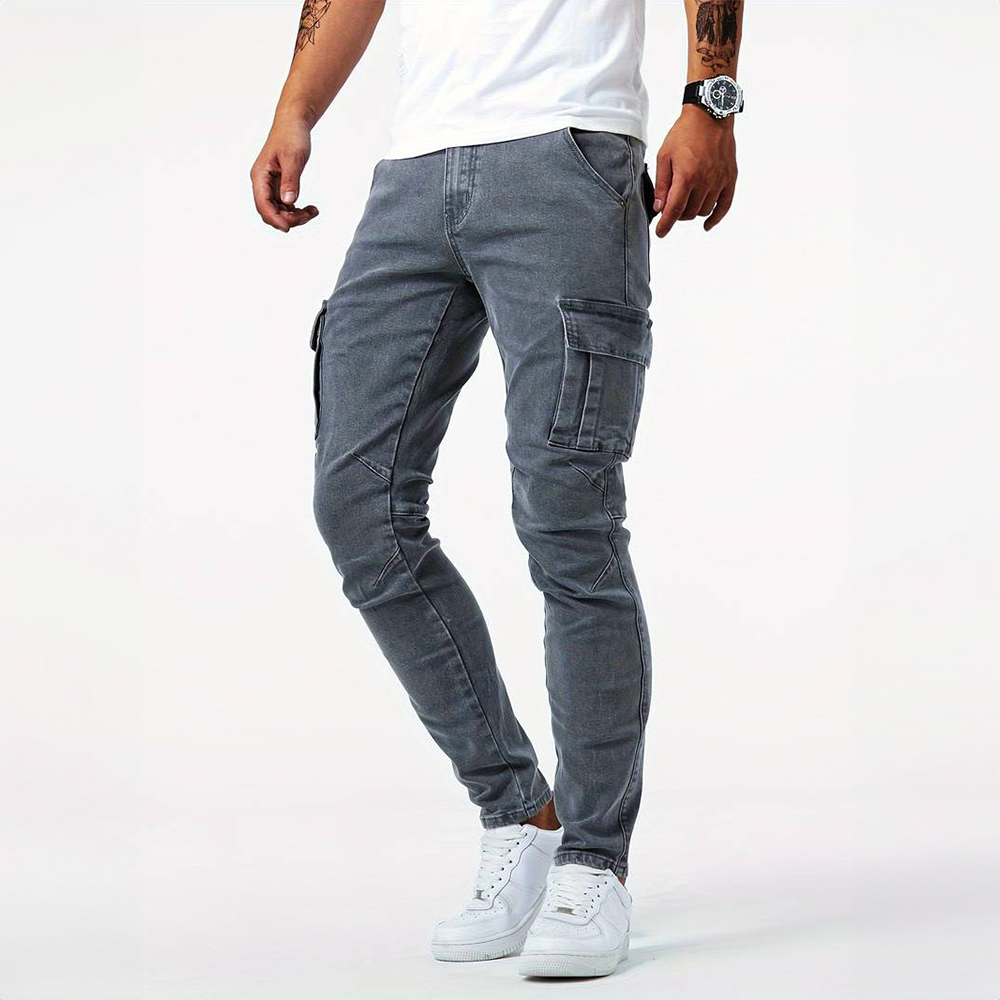 Decker | Denim Cargo Jeans
