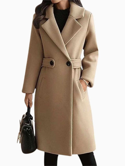 Addison | Belted Winter Wool Coat