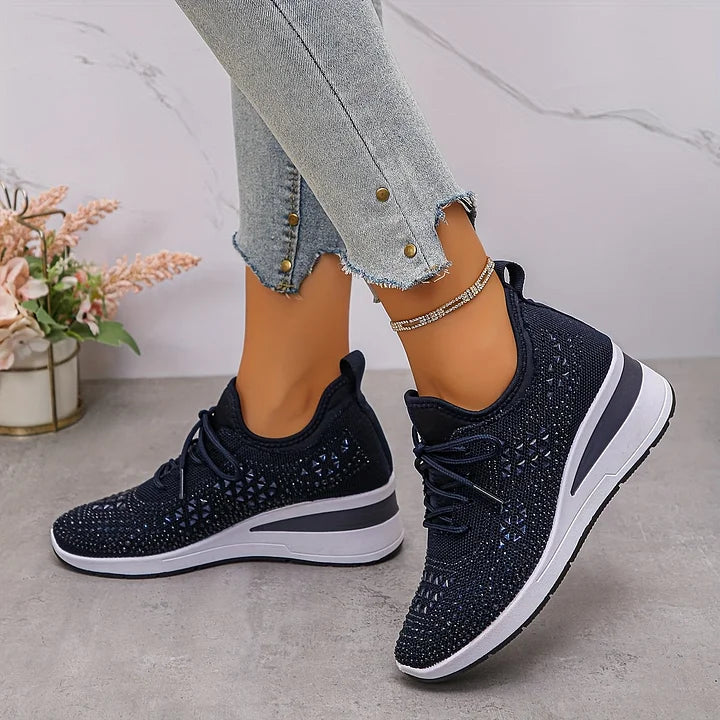 Jessica | Sneakers with Sparkling Rhinestones