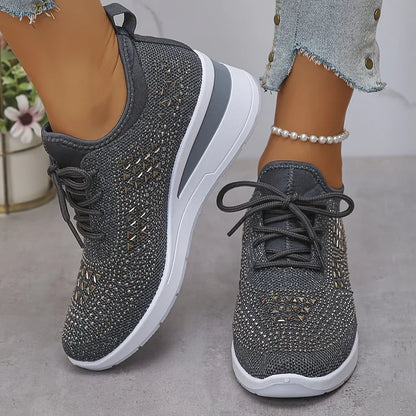 Jessica | Sneakers with Sparkling Rhinestones