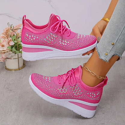 Jessica | Sneakers with Sparkling Rhinestones